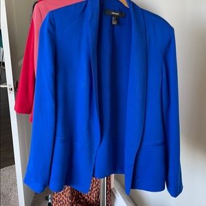 Royal Blue loose fit blazer